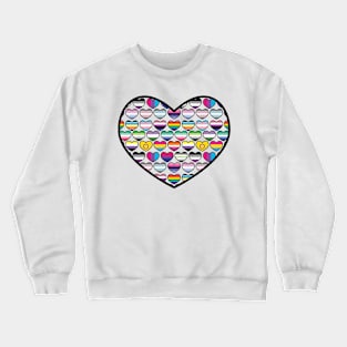 Pride hearts [heart] Crewneck Sweatshirt